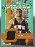2003-04 Bowman Fabric of the Future #TB Troy Bell - Memphis Grizzlies (Piece of Authentic Game-Worn Jersey) (Basketball Cards)