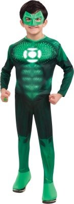  Costumes 199954 Green Lantern- Hal Jordan Deluxe Light-Up Muscle Child Costume