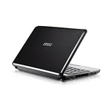 MSI Wind U100-016US 10-Inch Mini Laptop (1.6 GHz Intel Atom Processor, 1 GB RAM, 120 GB Hard Drive, XP Home, 3 Cell Battery) Black