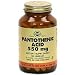 pantothenic acid - Solgar - Pantothenic Acid 550 mg Vegetable Capsules - 100 - Kosher