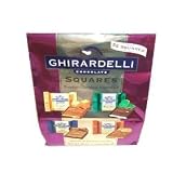 Ghirardelli Premium Chocolate Assortment Holiday Candy Gift Bag Assortment, 55 Squares