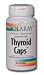 Solaray - Thyroid Caps, 60 capsules