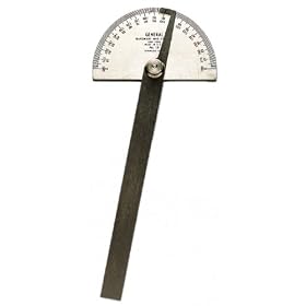 General Tools 18 Round Head Protractor