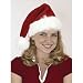 Deluxe Santa Hat Velveteen with White Faux Fur Trim Pkg/1