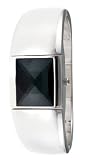 Peugeot Women's 718SJ Silver-Tone Crystal Cover Watch