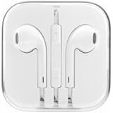 JBJ 2 Sets of Original iPhone Earphones/Earbuds/Headphones Premium Quality Sound & Mic for iPhone 6 Plus, 6, iPhone 5s, 5c, 5, iPad Air, iPad Mini, iPad Mini 2, iPad 4 - White