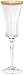 Mikasa Jamestown Gold Fluted Champagne