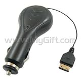 Samsung Instinct SPH-M800 Retractable Cell Phone Car Charger
