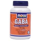 NOW Foods - GABA 750 mg x 100 vcaps