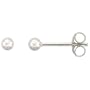 3mm Sterling Silver Ball Stud Earrings