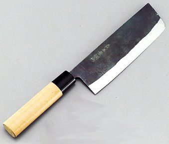 大門屋 景綱作 黒打菜切庖丁 DKT-W13