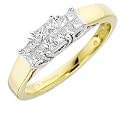 Eighteen Carat Gold Diamond Twelve Stone Ring