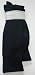 Over the Calf Socks - Perry Ellis Portfolio Men's Microfiber Dress Socks 3 Pair - Shoe Size: 6.5-12 - Black