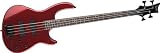 Dean Edge 10 Active Electric Bass with Active Electronics, Metallic Red