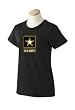 Custom U.S. Army Star logo on ladies t-shirt