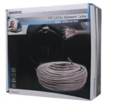 KOENIG FTP CAT5e NETZWERKKABEL AUF ROLLE 100m meter AWG24 feste Innenleiter Internet DSL