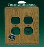 Jackson-Deerfield Mfg. 918L Contemporary Light Oak Wall Plate