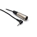 Hosa XVM110 Right Angle 3.5mm St M to XLR M 10 Ft