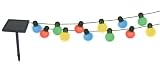 Näve LED- Solar- Lichterkette Kugeln bunt 4.5 m 5061461