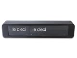 Karlsson KW0008 Flip clock Times Talks Italian, L-16 cm, B-80 cm