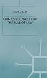 China's struggle for the rule of law
