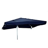 8.5 &acute; Steel Offset Umbrella - Blue - B000ZJXHCY