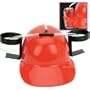 Red Drinking Helmet Soda Hat