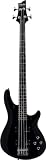 313AsDLFZaL. SL160  Schecter Omen 4 Electric Bass Gloss Black (BLK)Left Handed