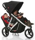 Phil & Teds Double Your Vibe Buggy - Red