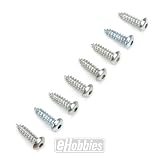 Du-Bro 530 #6 x 1 2 Button Head Sheet Metal Screw (8-Pack) by Du-Bro Products