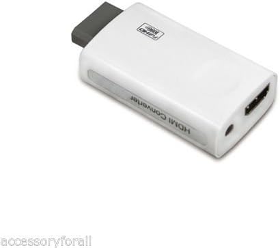BEST OFFER!!! STOCK SALE!!! CVID Wii to HDMI 3.5mm Audio Full HD 720P 1080P Converter Adapter for Wii Game in Video Games
