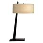 Nova Lighting Tilt Table Lamp, Dark Brown/Aged Bronze/Tan