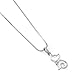 925 Sterling Silver Cubic Zirconia CZ Cat Kitty Kitten Pet Lover Pendant Necklace, 18 inches