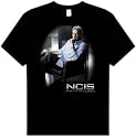 NCIS TV Show GIBBS PONDERS Adult Black T-shirt Tee Shirt