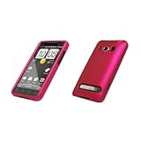 Premium Hot Pink Rubberized Snap-On Cover Hard Case Cell Phone Protector fo ....