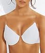 Lilyette Women's Invisible Solutions Full Support Underwire Bra with Clear Center and Straps #934