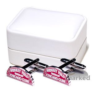 Chicago Cubs Wrigley Field Executive Logo Cufflinks