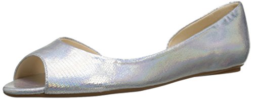 Nine West Women's Bachloret Metallic Ballet Flat