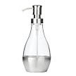 Umbra Teardrop Kitchen Pump - Clear/ Steel