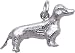 dachshund5 - Dachshund Charm by Rembrandt Charms