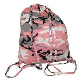 Pink Camo Camouflage jersey novelty print sling bag practice gear school bag