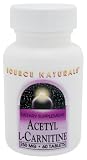 Source Naturals - Acetyl L-Carnitine, 250 mg, 120 tablets