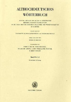 Althochdeutsches Wörterbuch : 16. Lieferung (hiuuisclih bis holz)