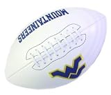 West Virginia Mountaineers Full Size Embroidered Football
