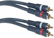 2 RCA Male / 2 RCA Male, High Quality Audio Cable, 12 ft