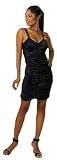 Basic Black Crushed Panne' Velvet Coffin Costume Dress