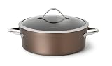 313BEaam2LL. SL160  Calphalon Contemporary 5 Quart Bronze Anodized Edition Nonstick Dutch Oven with Cover