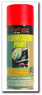 Plastikote Fluorescent Paint Caution Orange 12 oz. can