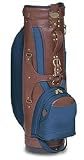Signature Traditional Golf Bag Saddle/Navy