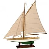 Review Authentic Models  / Authentic Models - Mini Pond Yachts - Set of 4